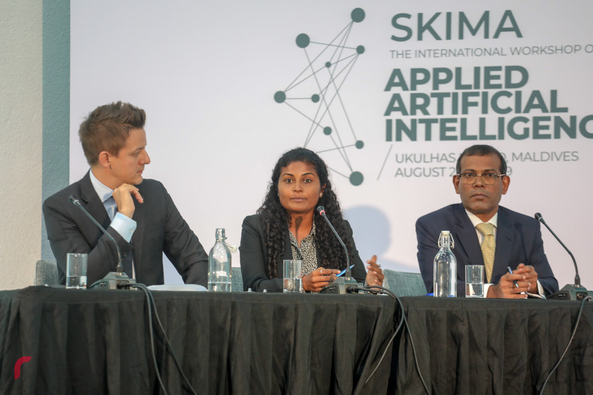 27 އޯގަސްޓް 2019/ އއ.އުކުޅަސް --ޓެކް ފެއަރގެ ދެވަނަ ރޭގެ ތެރެއިން، ރައީސް ނަޝީދުގެ ޕެނަލް ޓީމް-- ފޮޓޯ: ޝުއައިބް މުހައްމަދު