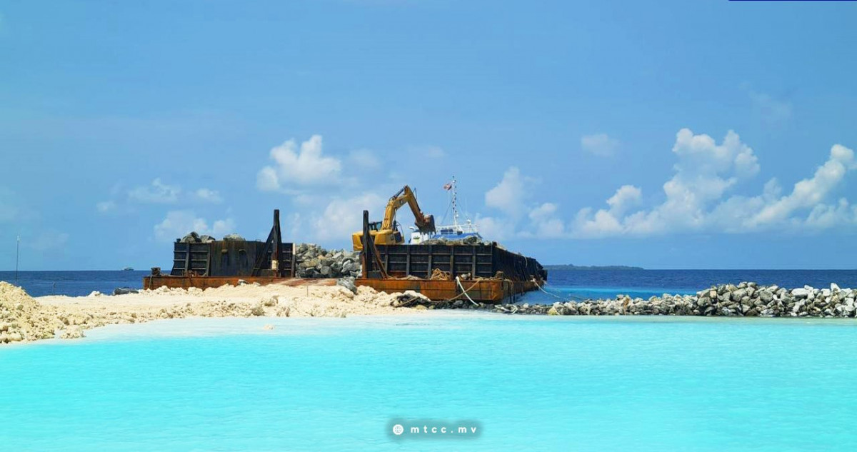 ހދ. ނެއްލައިދޫ ބަނދަރު ތަރައްގީކުރުމުގެ މަޝްރޫޢުގެ މަސައްކަތް ކުރިއަށްދަނީ