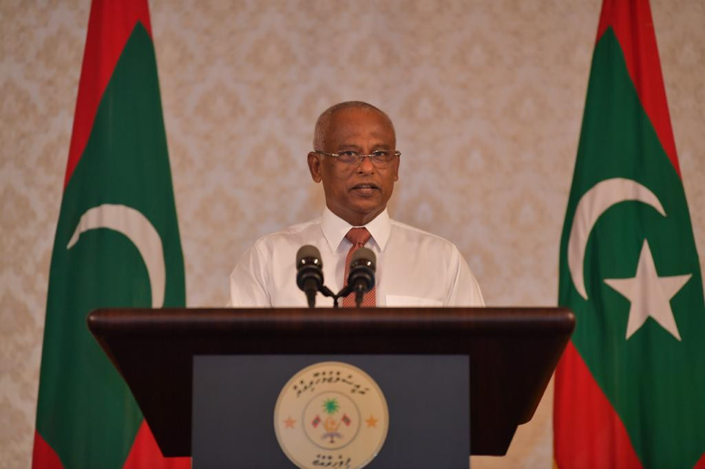 ރައީސުލްޖުމްހޫރިއްޔާ އިބްރާހީމް މުހައްމަދު ސާލިހު ނޫސްވެރިންނާ ބައްދަލުކުރެއްވުން