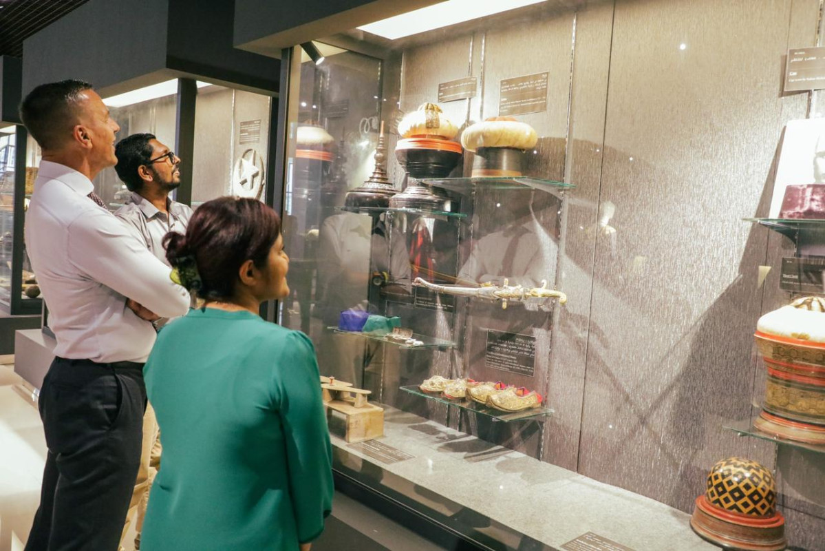 ބީއެމްއެލްއިން ގައުމީ ދާރުލްއާސާރު ތަރައްގީކުރުމަށް 2 މިލިއަން ރުފިޔާގެ ހިލޭ އެހީ ދީފައި - ފޮޓޯ: ބޭންކް އޮފް މޯލްޑިވްސް 