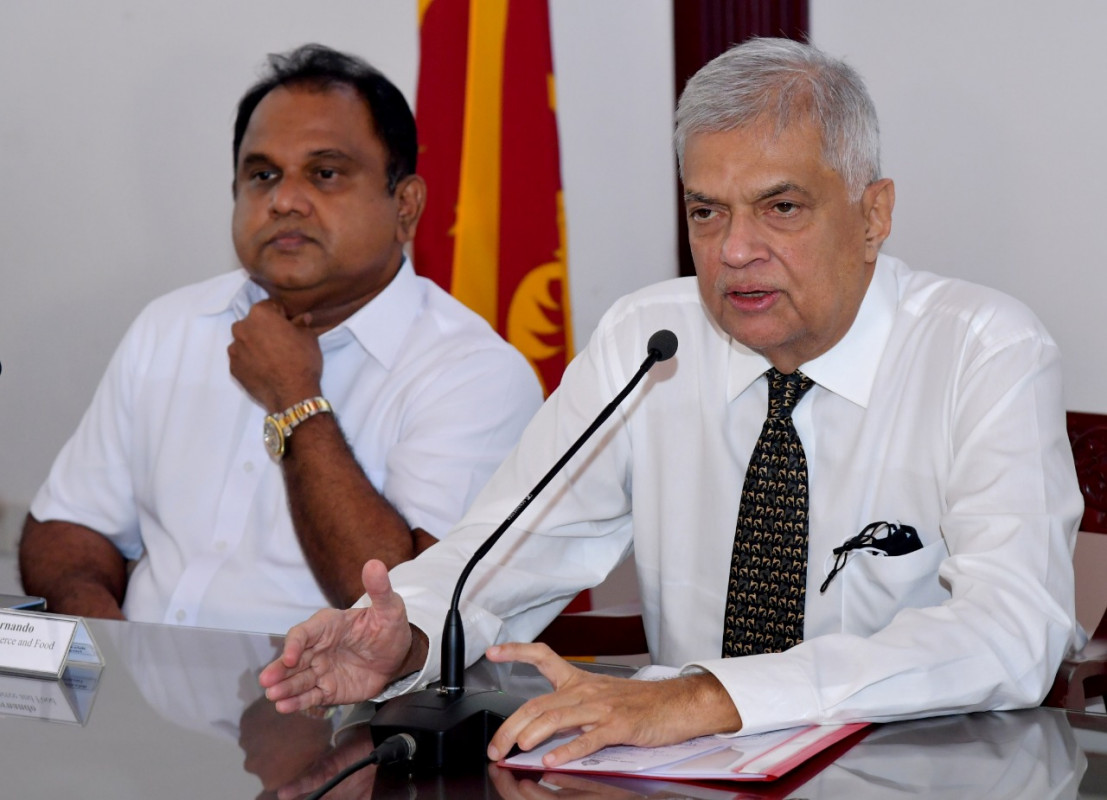 ލަންކާގެ ރައީސް ރަނިލް ވިކްރެމަސިންހަ