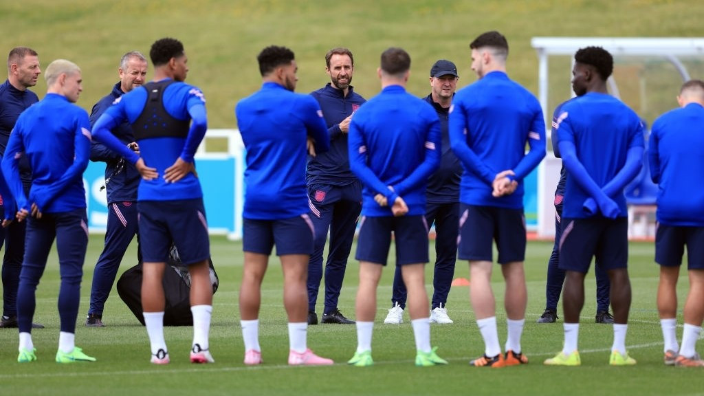 ކްރޮއޭޝިއާ މެޗުގެ ކުރިން އިންގްލެންޑުން ކުރިއަށްގެންދިޔަ ތަމްރީނުތަކުގެ ތެރެއިން