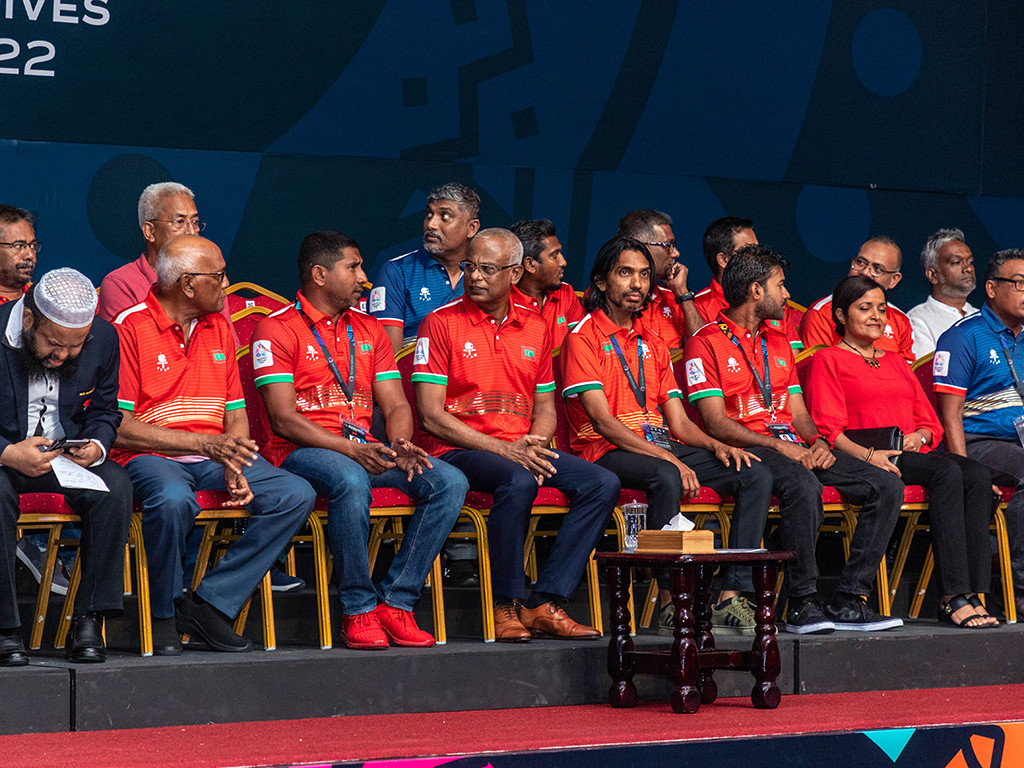 މުބާރާތް ހުޅުވުމުގެ ރަސްމިއްޔާތުގައި ރައީސުލްޖުމްހޫރިއްޔާ ބައިވެރިވެވަޑައިގެންނެވި