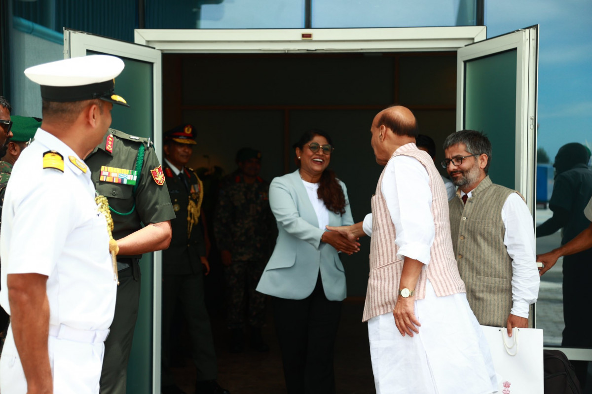 Indian Defence Minister ended a fruitful visit to the Maldives
