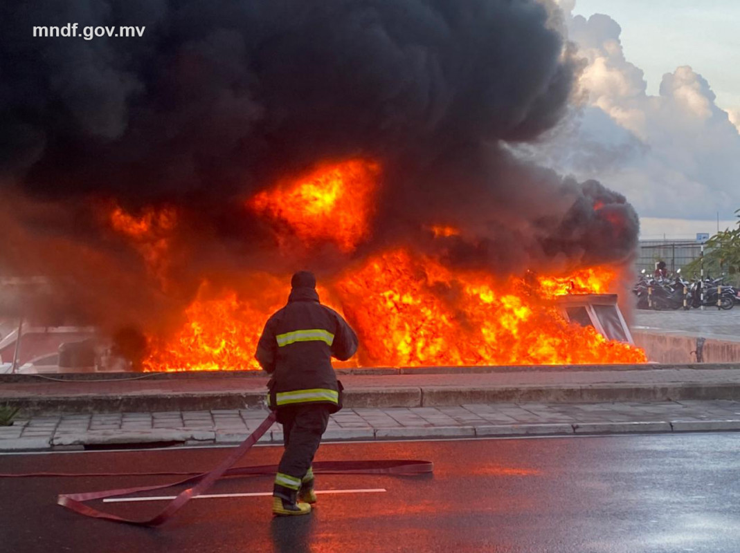 Fire reported at 6:13am on Thursday