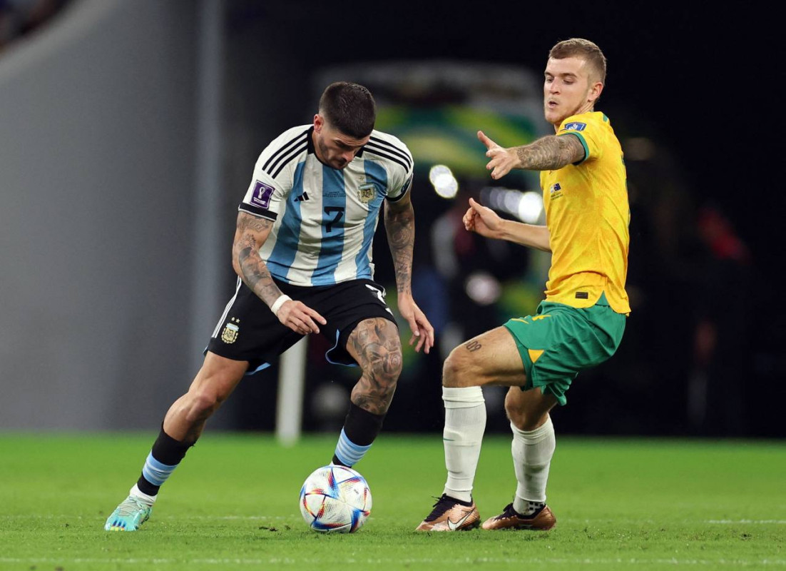 އޮސްޓްރޭލިޔާ އަދި އާޖެންޓީނާ ކުޅުނު މެޗުގެ ތެރެއިން - ފޮޓޯ: ރޮއިޓާސް