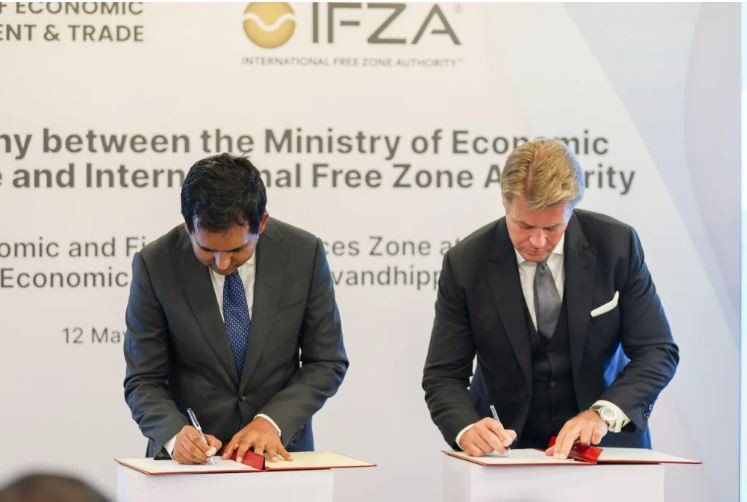 އިހަވަންދިއްޕޮޅުގައި އެސްއީޒެޑު ތަރައްގީކުރުން