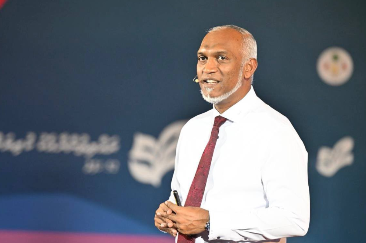 ރައީސުލްޖުމްހޫރިއްޔާ ޑރ.މުހައްމަދު މުއިއްޒު