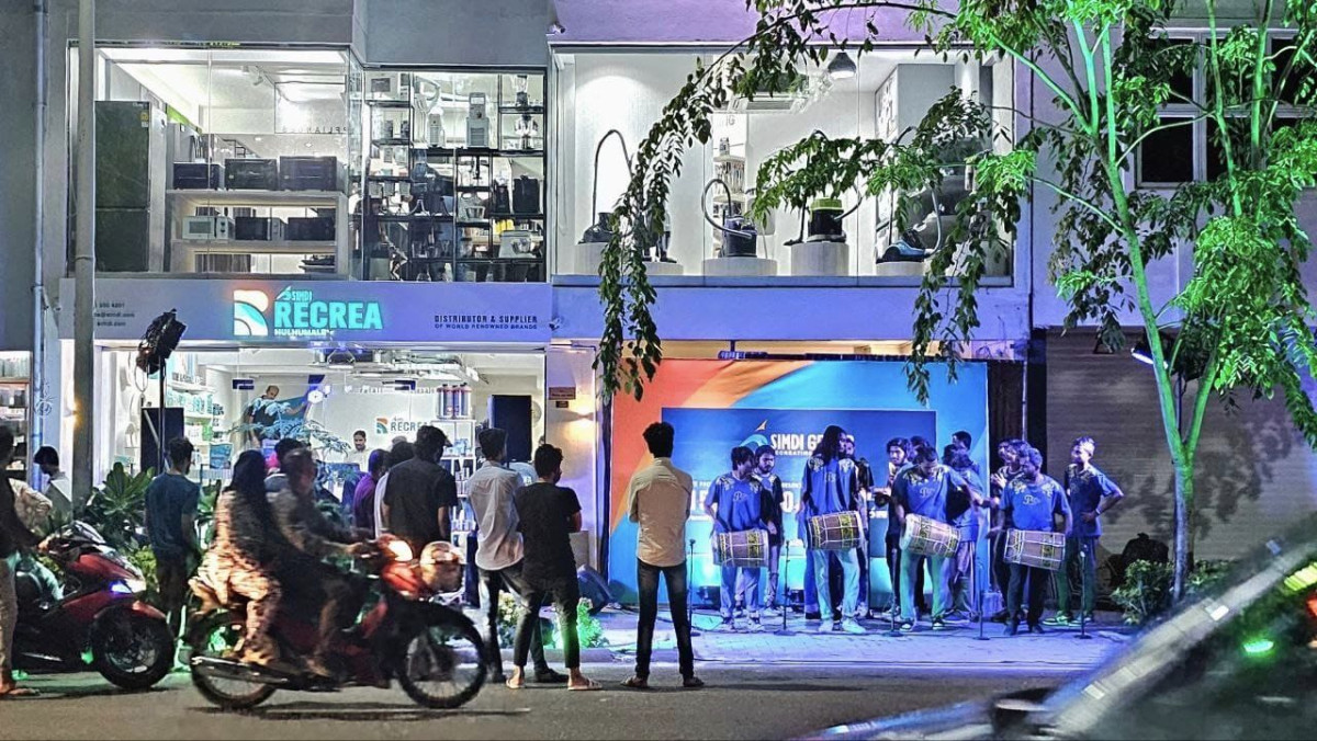 ސިމްޑީ ރެކްރެއަރ އައުޓްލެޓް ހުޅުމާލޭގައި ހުޅުވައިފި