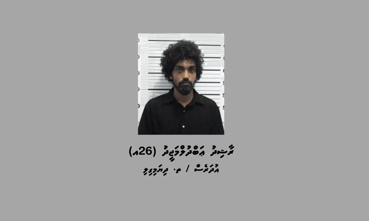 މި މައްސަލައާ ގުޅިގެން ހައްޔަރުކޮށްފައިވަނީ އުދަރެސް / ތ. ދިޔަމިގިލި، ރާޝިދު ޢަބްދުލްމަޖީދު (26އ)