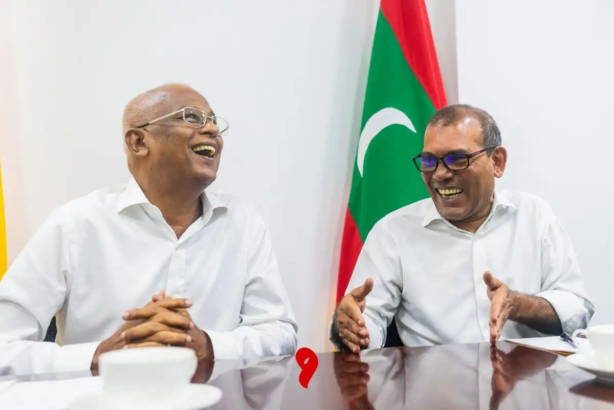 ރައީސް ނަޝީދު އާއި ރައީސް ސޯލިހް ނޫސްވެރިންގެ ބައްދަލުވުމުގައި