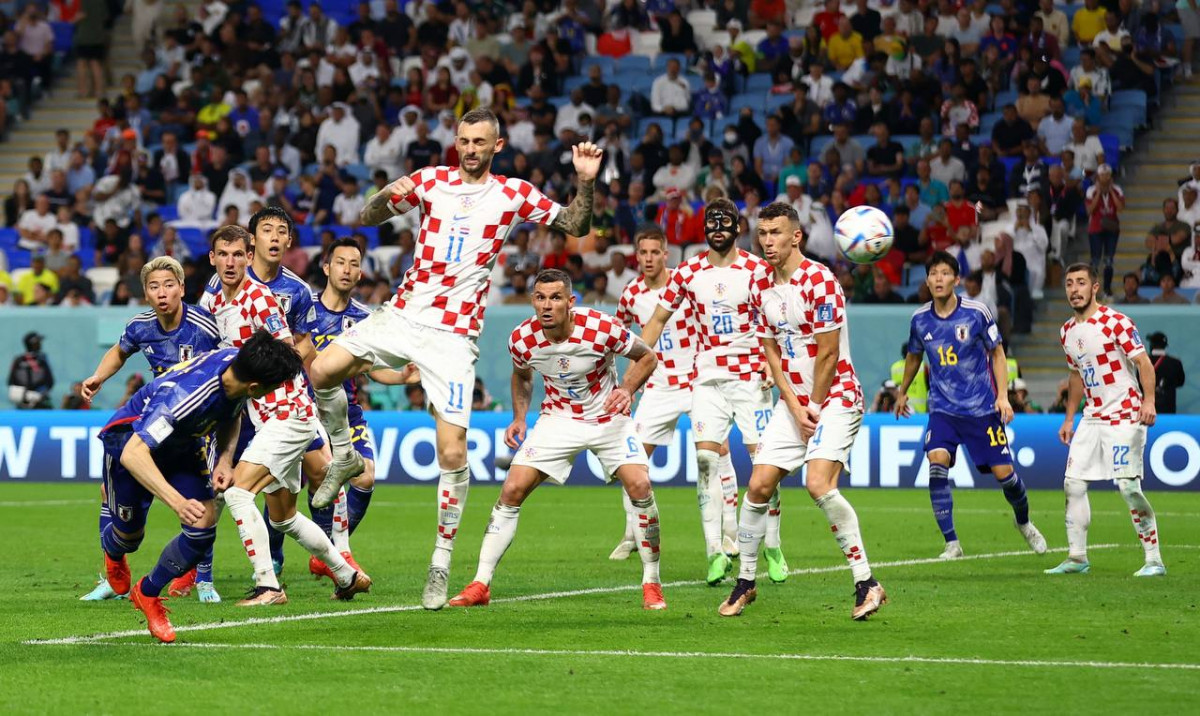 ޖަޕާން އަދި ކްރޮއޭޝިއާ ބައްދަލު ކުރި މެޗުގެ ތެރެއިން - ފޮޓޯ/ ރޮއިޓާސް