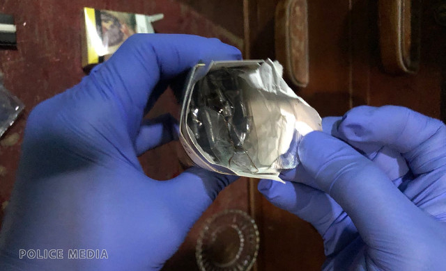 ފުލުހުންގެ އޮޕަރޭޝަނުގައި އަތުލައިގަތް މަސްތުވާތަކެތި