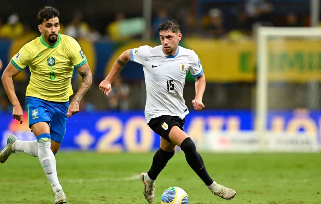 ބްރެޒިލް އާއި އުރުގުއޭ ކުޅުނު މެޗުގެ ތެރެއިން