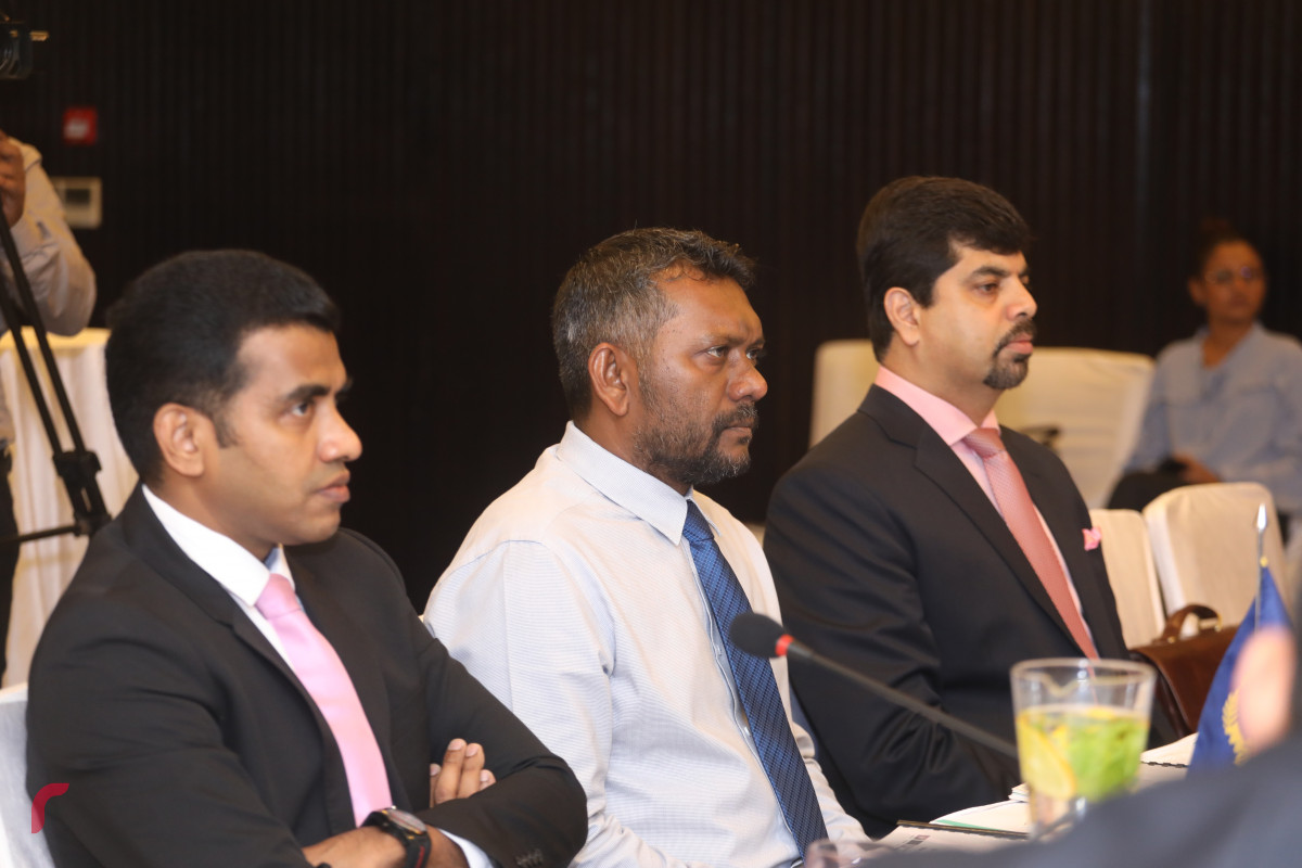 10 ޖޫން 2019 --ސާކް ކައުންސިލް އޮފް އެކްސްޕަރޓްސް އޮފް އެނާރޖީ ރެގިއުލޭޓަރސްގެ 4 ވަނަ ބައްދަލުވުން، މި ބައްދަލުވުން ޝަރަފްވެރި ކޮށްދެއްވީ އިކޮނޮމިކް މިނިސްޓަރ ފައްޔާޒް އިސްމާއިލް-- ފޮޓޯ: ޝުއައިބް މުހައްމަދު