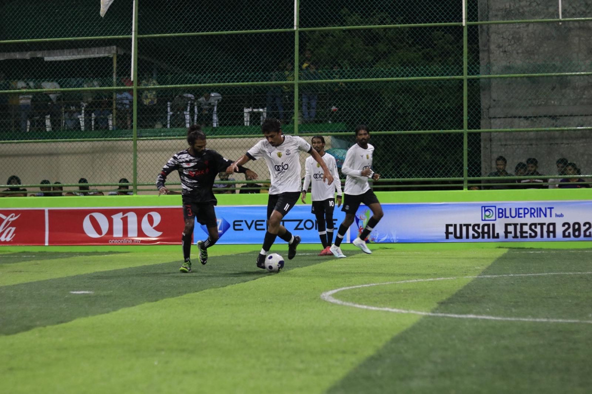 ބްލޫޕްރިންޓް ހަބް ފުޓްސަލް ފިއެސްޓާ މެޗެއްގެ ތެރެއިން