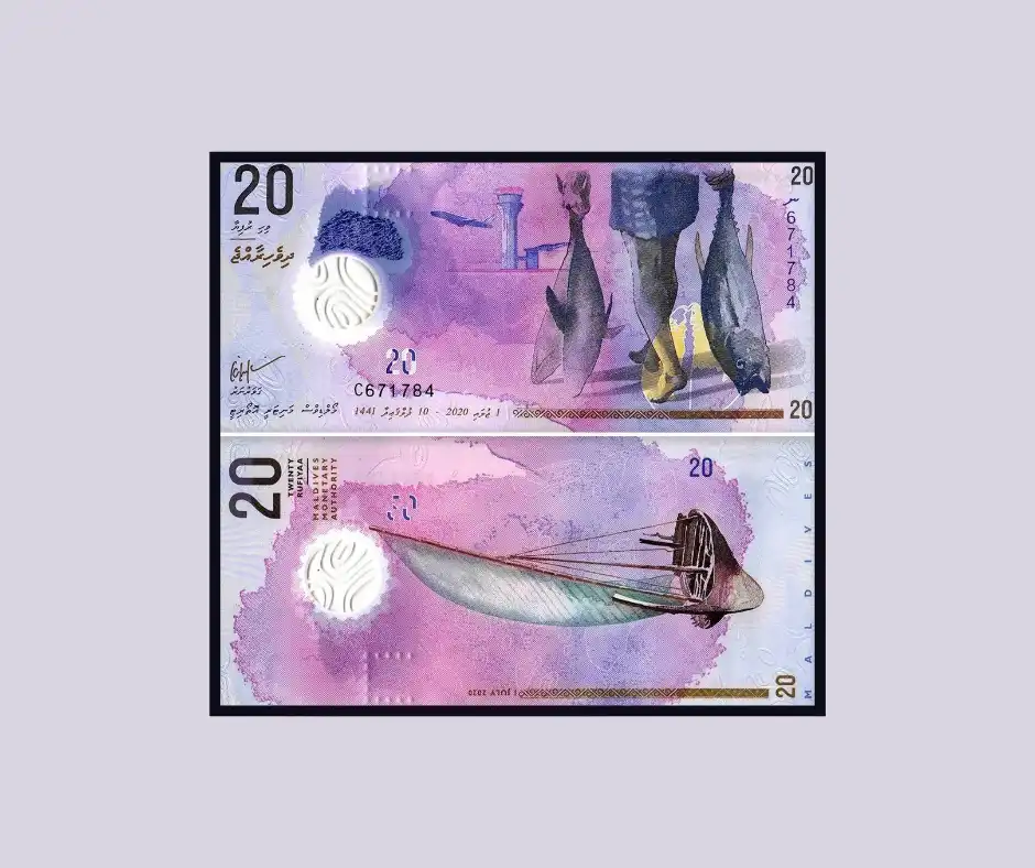 20 ރުފިޔާގެ އައު ސްޓޮކެއް ގެނައުން.