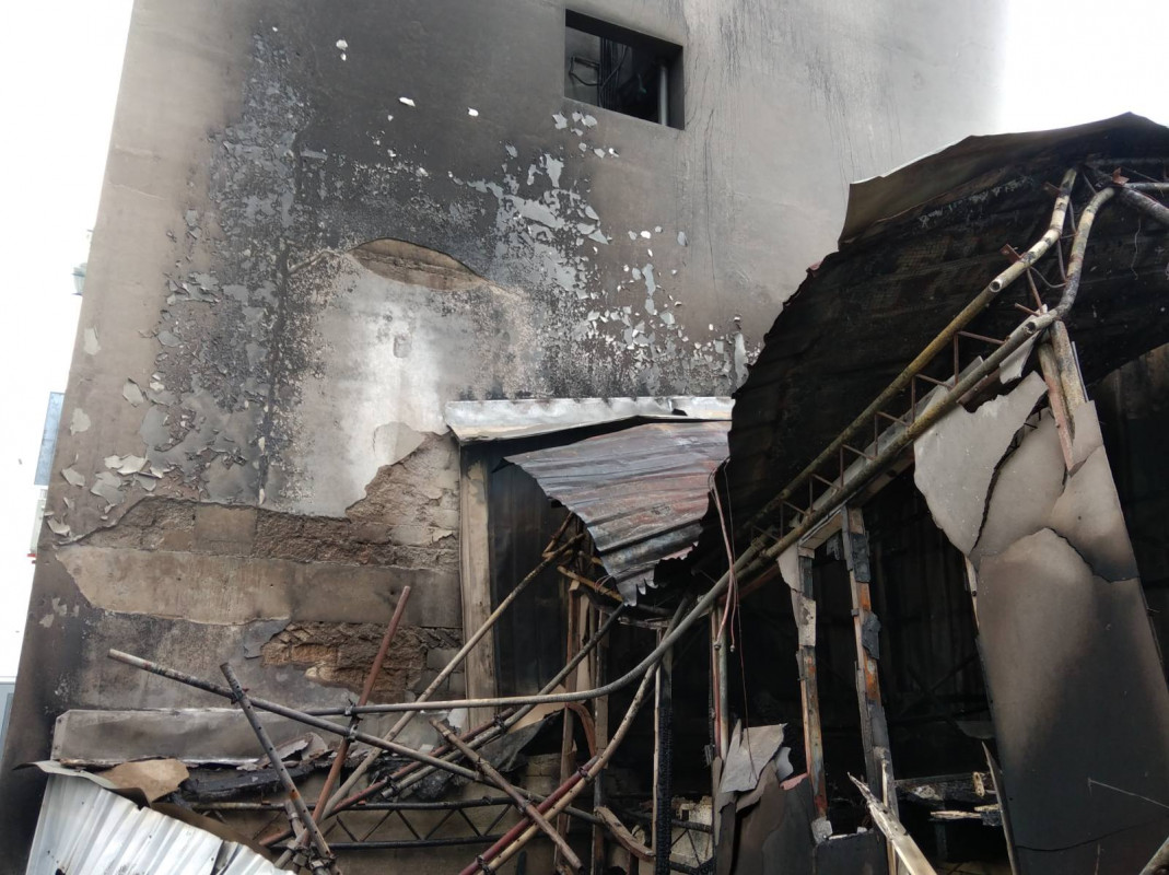 Efforts will follow to assess the extent of the damages following the fire that broke out in the early hours of Thursday