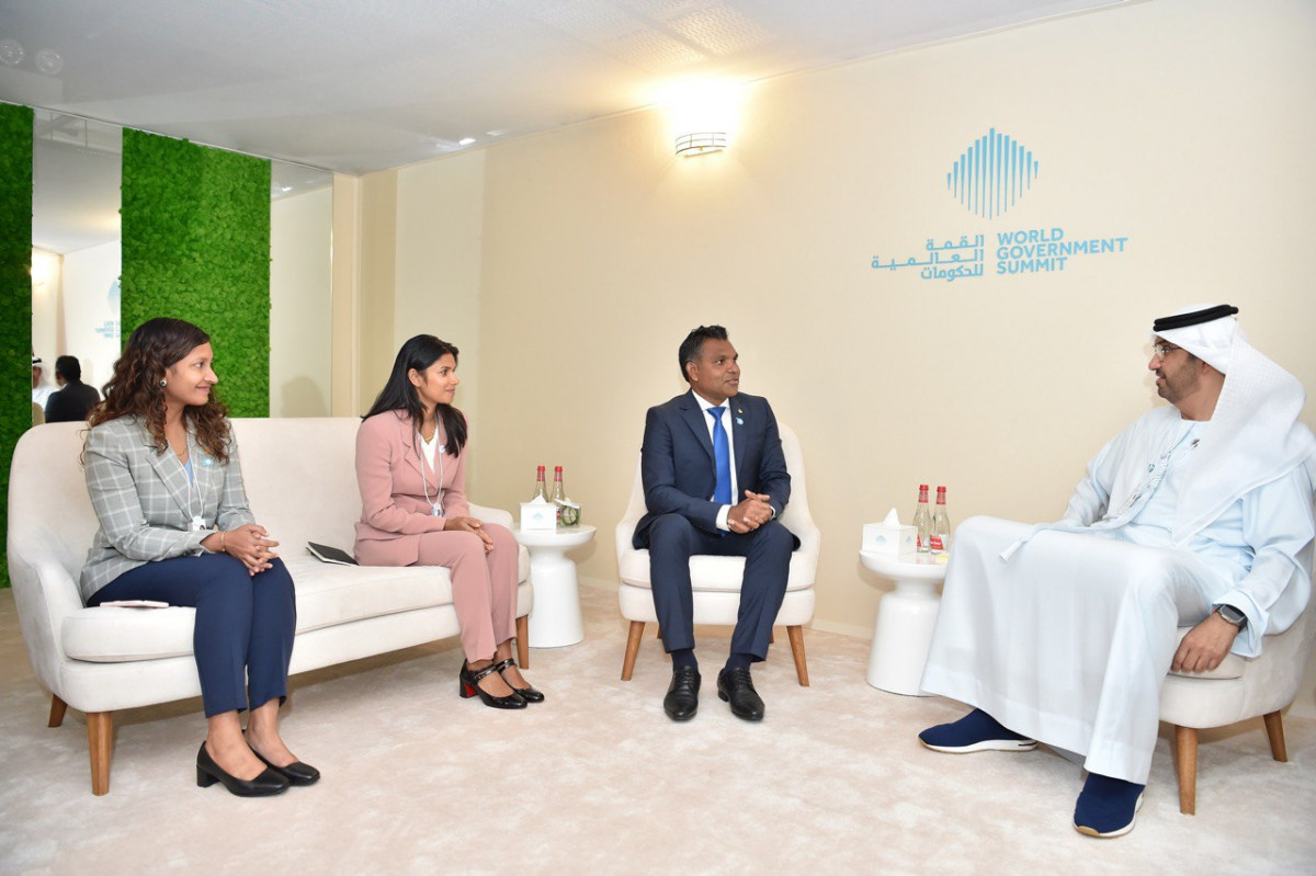 ނައިބު ރައީސް ކޮޕް28 ގެ ރައީސް އާ ބައްދަލުކުރައްވަނީ