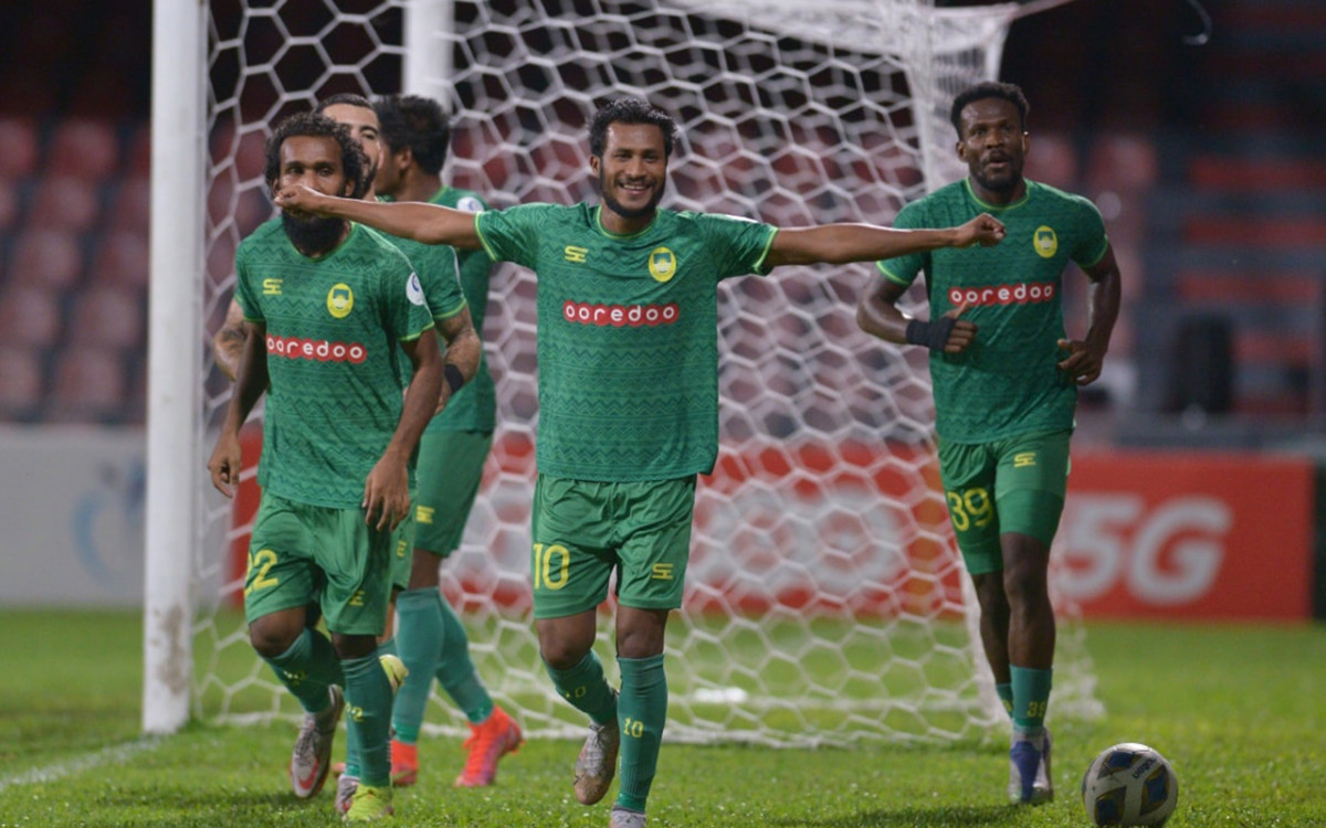 ހަމްޕު މެޗުގައި ފަސްގޯލް ޖެހި