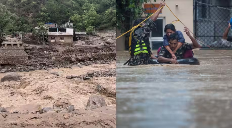 ނޭޕާލުގައި ފެންބޮޑުވެފައި