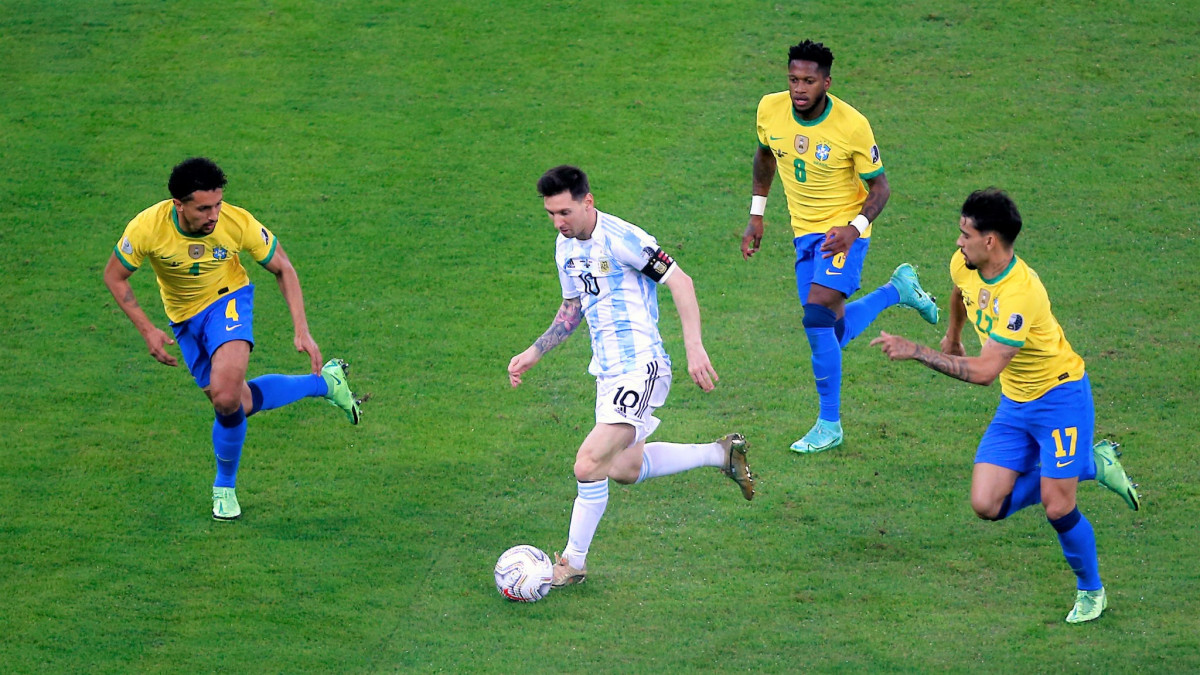 ކޮޕާ އެމެރިކާގައި ބްރެޒިލާއި އާޖެންޓީނާ ބައްދަލުކުރި މެޗުގެ ތެރެއިން