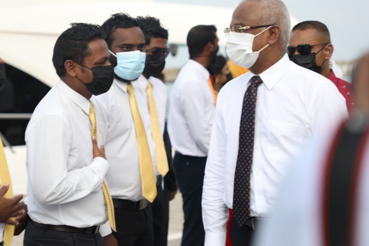 President Ibrahim Mohamed Solih