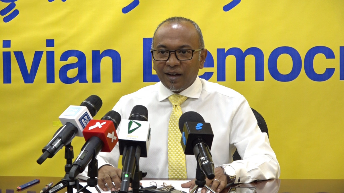 ހަސަން ލަތީފް - އެމްޑީޕީގެ ޗެއަރޕާސަން