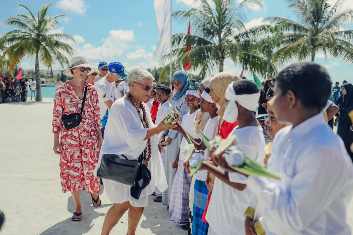 ސަވާދީއްތަ ދަތުރުގެ ބައިވެރިން މާމިގިއްޔަށް ދިއުމުން އެރަށުން މަރުހަބާ ކިޔަނީ