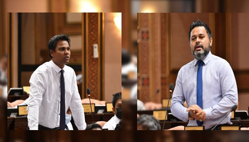 ނައިފަރު ދާއިރާގެ މެމްބަރ އަހުމަދު ޝިޔާމް އަދި ކެނދިކުޅުދޫ ދާއިރާގެ މެމްބަރ އަހުމަދު އީސަ