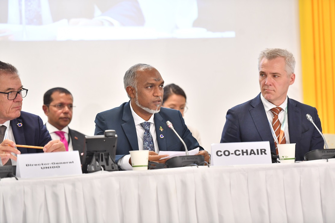 President Muizzu co-chaired the Interactive Dialogue: Revitalizing SIDS' Economies for Accelerated and Sustainable Growth on the sidelines of SIDS4