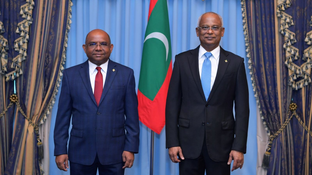 President Ibrahim Mohamed Solih met with the UNGA president-elect on Tuesday