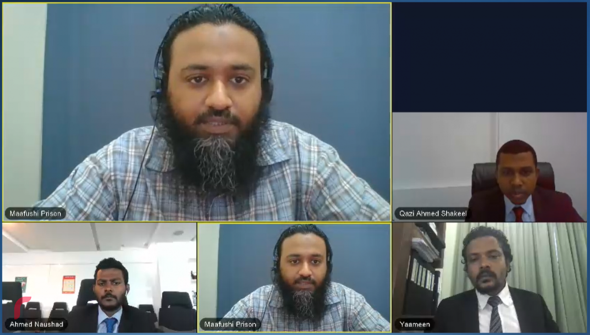 ޏ. ފުވައްމުލައް، މާދަޑު، ކަރިއްޔާވިލާ، މުޙައްމަދު އަމީން: ޝަރީއަތް ނިމެންދެން އަމީން ބަންދުކޮށްފައިވާތީ، މުރާއަޖާ ކުރުމަށް ކްރިމިނަލް ކޯޓުގައި މީގެކުރިން ބޭއްވި އަޑުއެހުމެއްގެ ތެރެއިން-