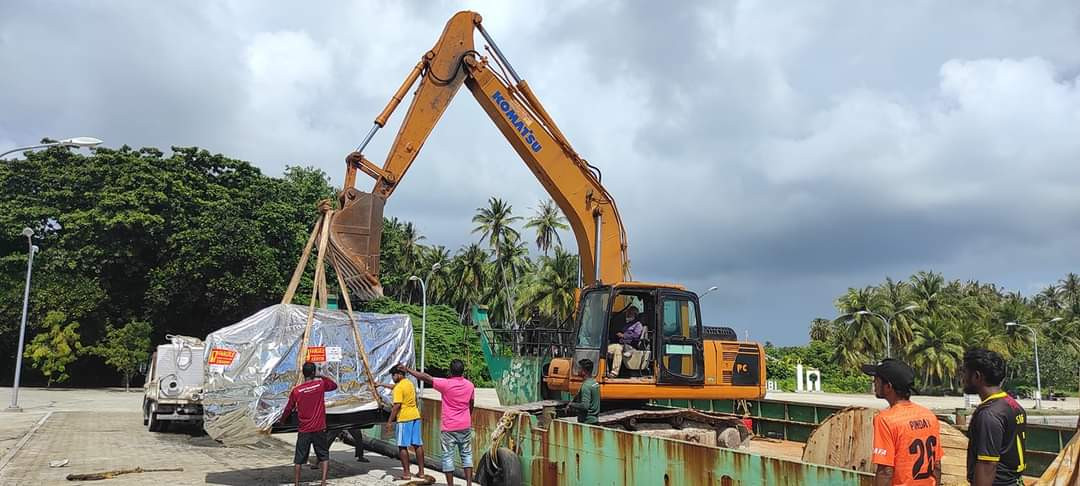 ފ. ފީއައްޔަށް 400 ކިލޯވޯޓުގެ ޖެނަރޭޓަރެއް ވަނީ ގެންގޮސްފައި