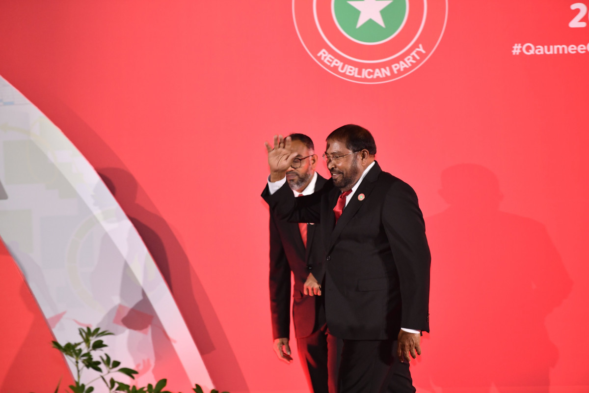 ޖުމްހޫރީ ޕާޓީގެ ލީޑަރު ގާސިމް އިބްރާހީމް