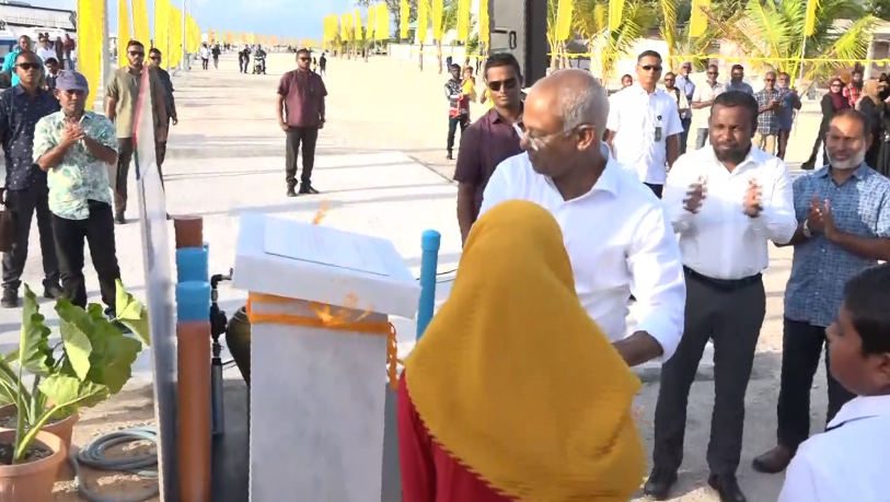 ރައީސް އިބްރާހީމް މުހައްމަދު ސާލިހު، ބަނދަރު ހުޅުއްވައިދެއްވަނީ
