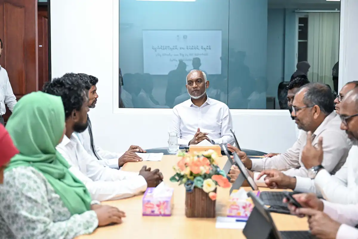 ރައީސް ޑރ. މުހައްމަދު މުއިއްޒު ވިލުފުށީ ކައުންސިލާ ބައްދަލުކުރެއްވުން