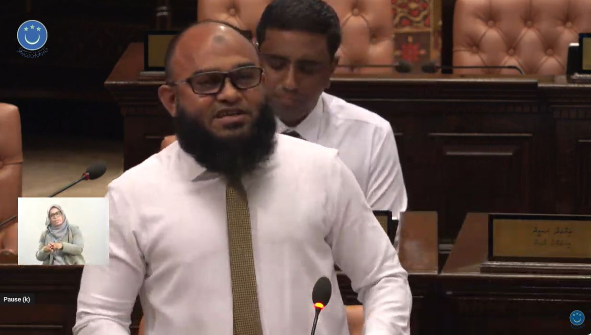 ހުޅުމާލޭ އުތުރު ދާއިރާގެ ޕީއެންސީ މެމްބަރު ހުސައިން ޝަރީފު