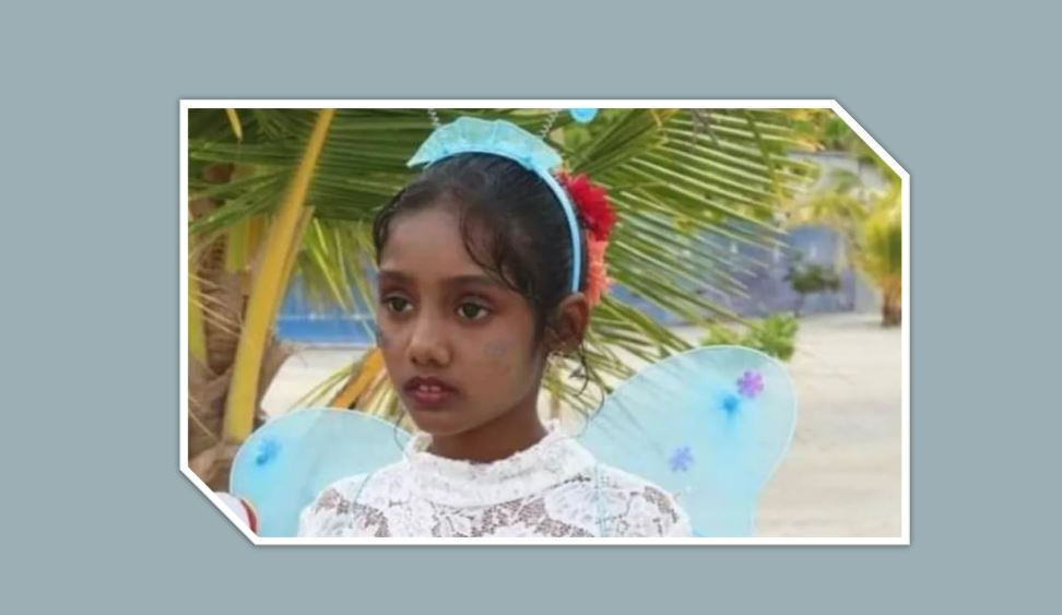 The eight-year-old girl who went missing in GDh. Fiyoaree island