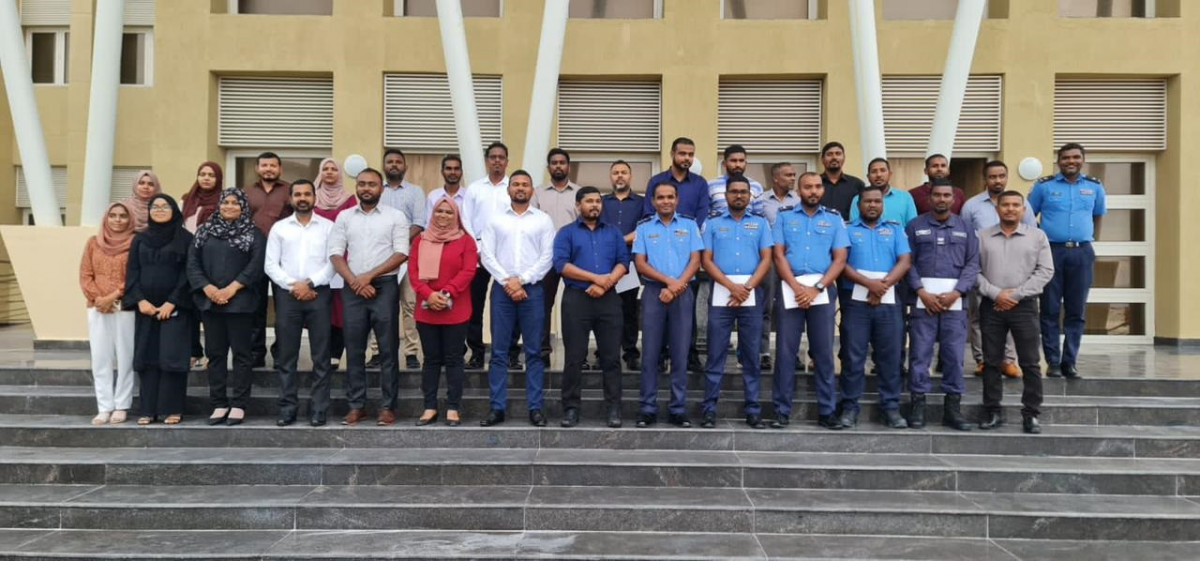 އަައްޑޫގައި ކުރިއަށްގެންދިޔަ ޓްރެއިނިންގ ޕްރޮގްރާމުގެ ބައިވެރިން