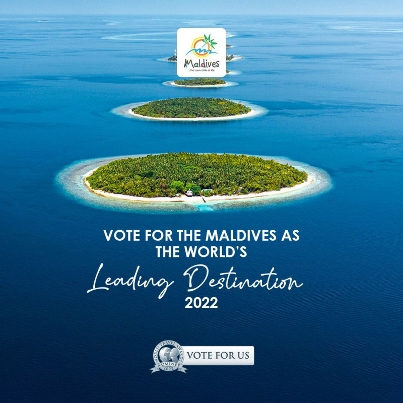 Maldives nominated for World s Leading Destination for the third