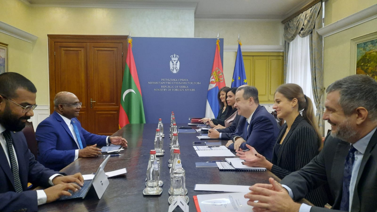 FM Shahid meets the First Deputy Prime Minister and Minister of Foreign Affairs of the Republic of Serbia