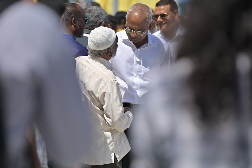 ރައީސް ކޮމަންޑޫއަށް ވަޑައިގަތުން: ރައީސް ށ. އަތޮޅަށް ކުރައްވާ ދަތުރުގުޅުގައި 4 ރަށަކަށް ވަޑައިގަންނަވާނެ ފޮޓޯ: އެމްޑީޕީ