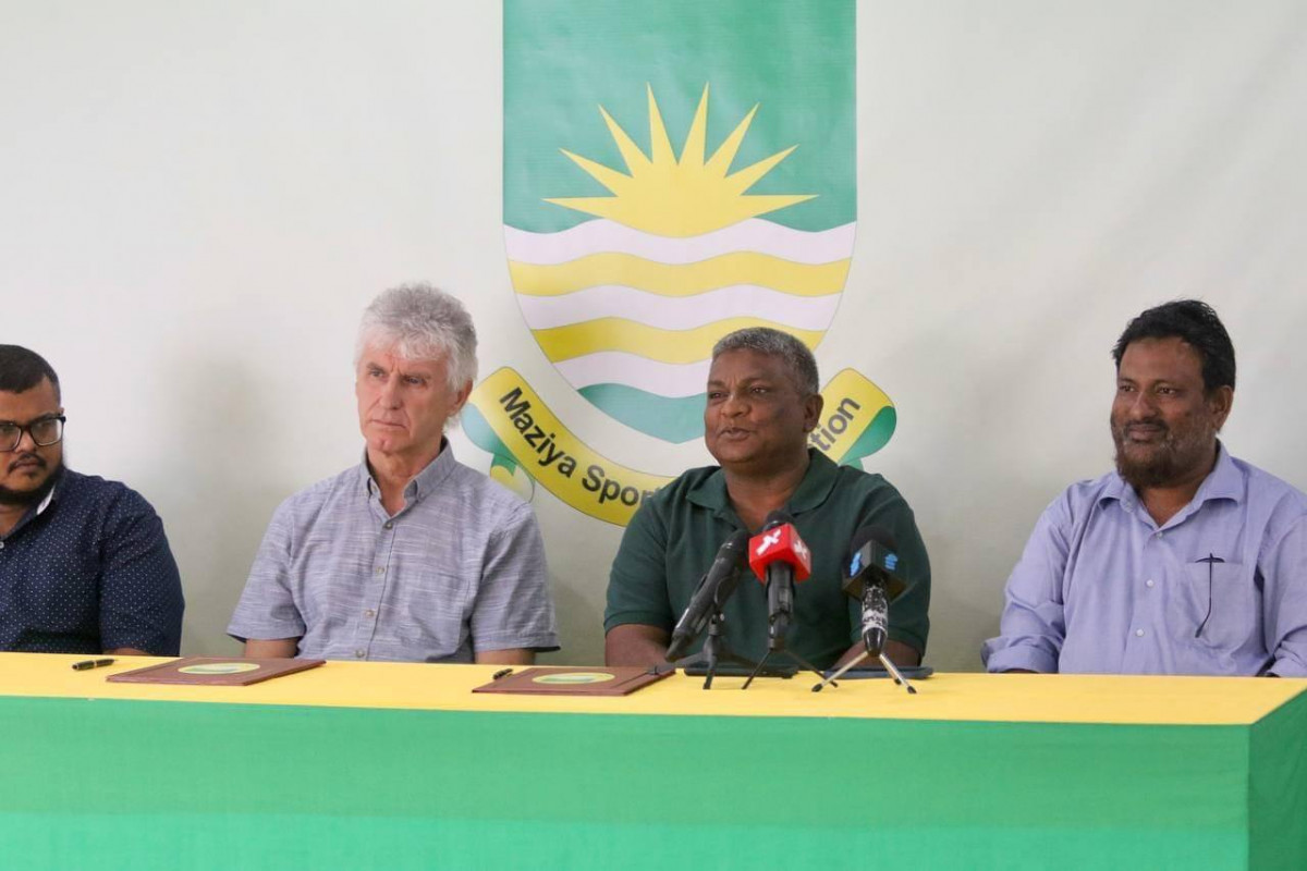 މާޒިޔާ އިން ބޭއްވި ޕްރެސްގައި ޗެއާމަން ސާޖިދު