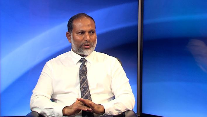 ހޯމް މިނިސްޓަރު އިމްރާން އަބްދުﷲ