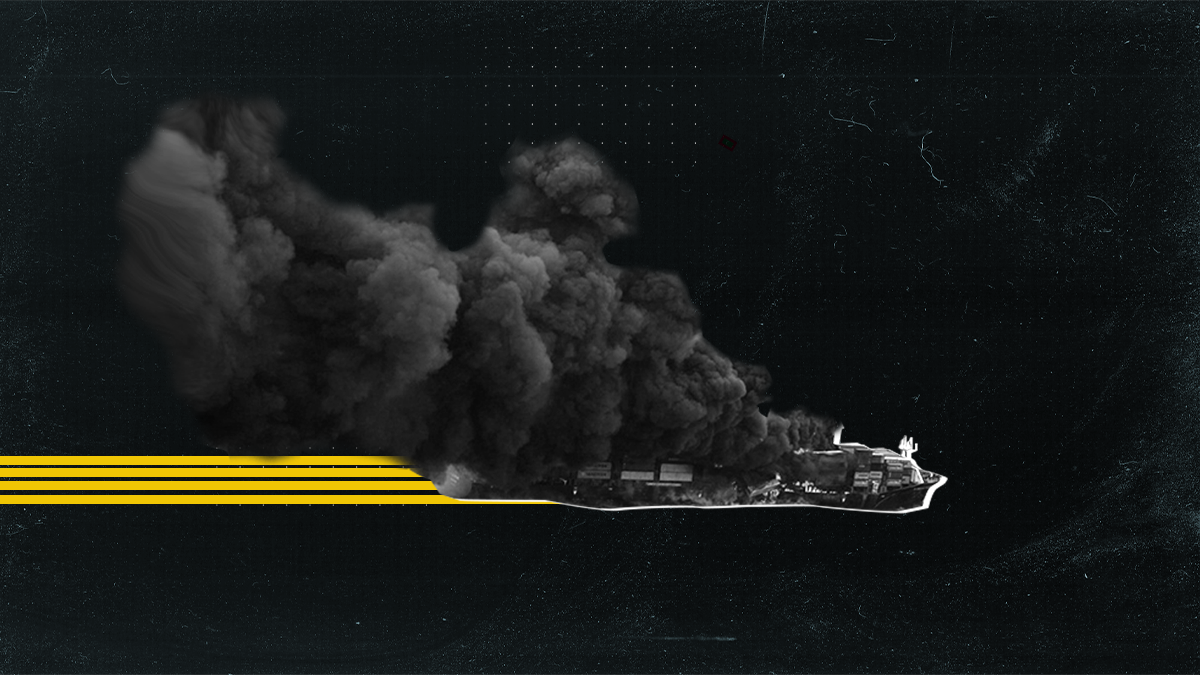 ލަންކާ ކައިރިން ނުރައްކާތެރި ކެމިކަލްތަކެއް ހުރި އާގުބޯޓެއް ދަނީ އަނދަމުން