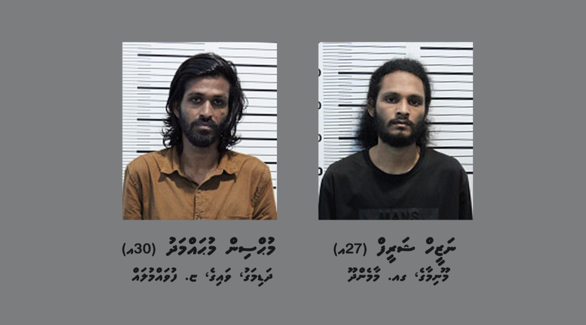 ފުލުހުން ހައްޔަރު ކުރި ދެމީހުން