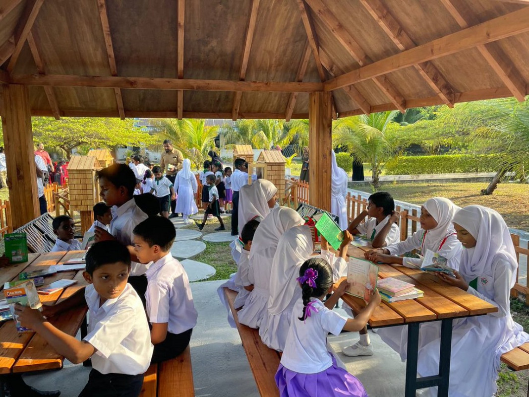 ކޮމިއުނިޓީ ފަންޑުގެ ދަށުން ގާއިމްކޮށްފައިވާ އައުޓްޑޯ ރީޑިންގ ސަރަހައްދު