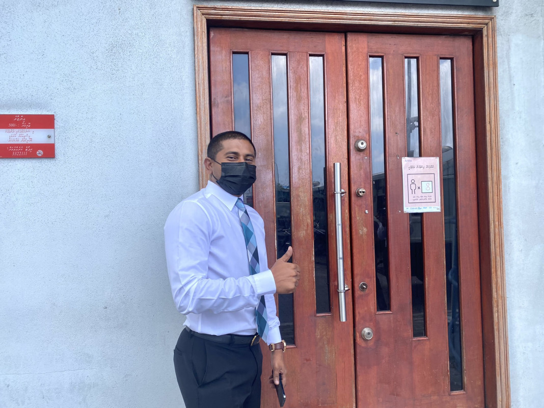 Sports Minister Ahmed Mahloof