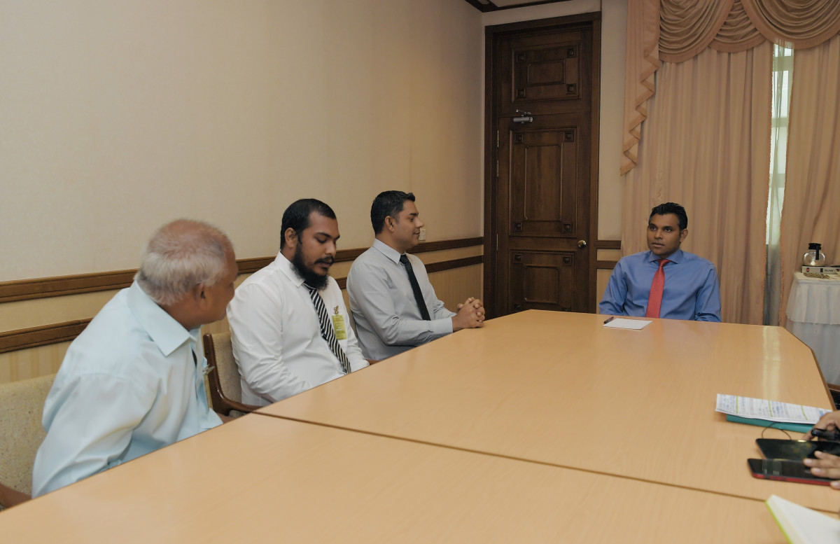 ނައިބު ރައީސް ފައިޞަލް ނަސީމް، ހިރިލަންދޫ ކައުންސިލް މެންބަރުންނާ ބައްދަލުކުރެއްވުން